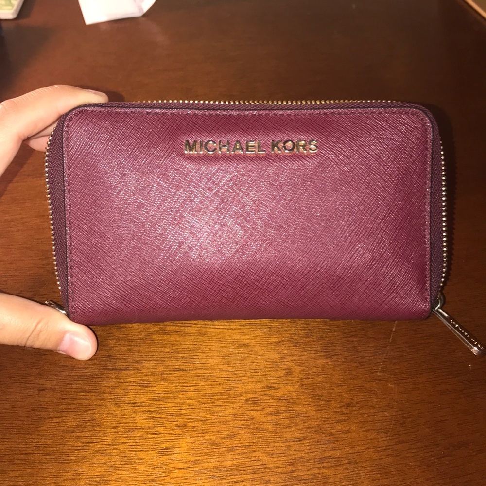 Michael Kors Saffiano Leather Wallet